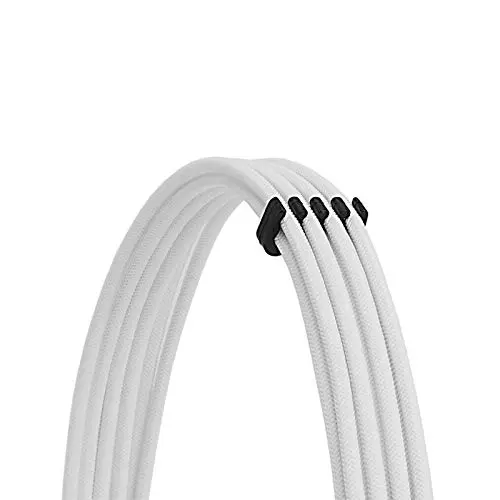 Formulamod Sleeve Extension Power Supply Cable Kit 18AWG White PCI 8+EPS 8 | Heat-Shrink-Less, 30cm - view 12