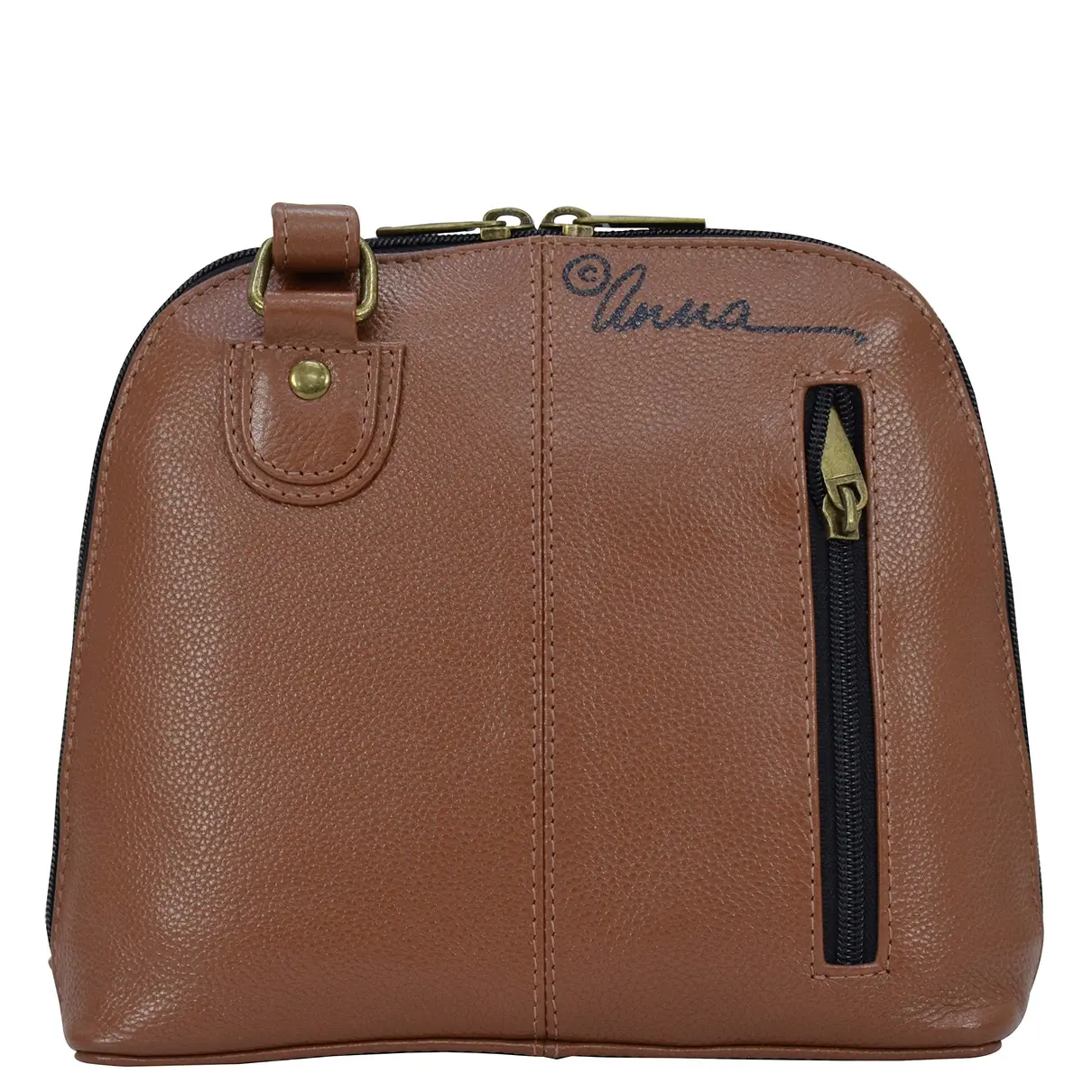 Anna by Anuschka Women's Hand Painted Genuine Leather Small Organizer Bag 20.25cm (8") | Authentic USA Import - view 3
