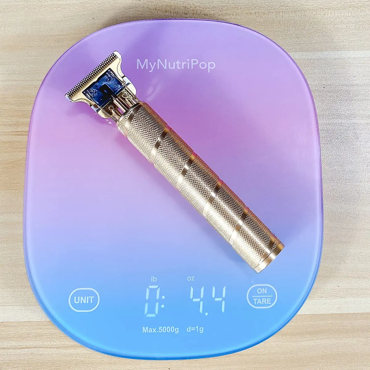 goldseaside Pro T Clippers, Electric Li Trimmers, Cordless Rechargeable, Professional Baldheaded Hair Clipper for Men (Gold) | Precise T-Blade - view 6
