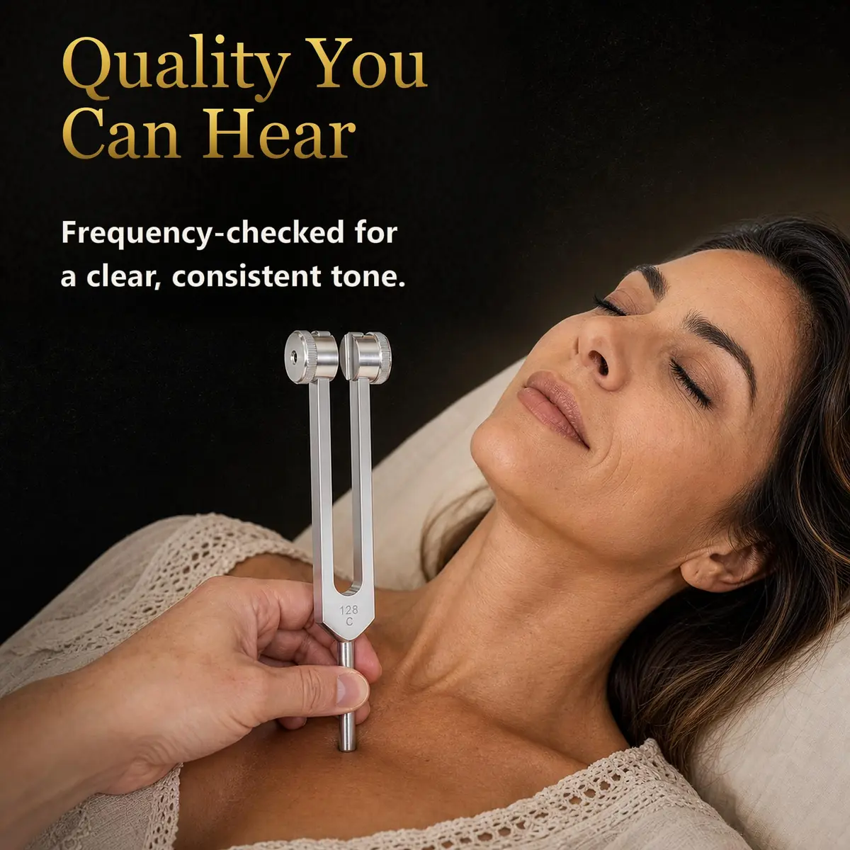 LOTS OF ZEN Tuning Forks for Healing Set (128 Hz, 256 Hz, 512 Hz) | Sound Therapy & Meditation - view 8