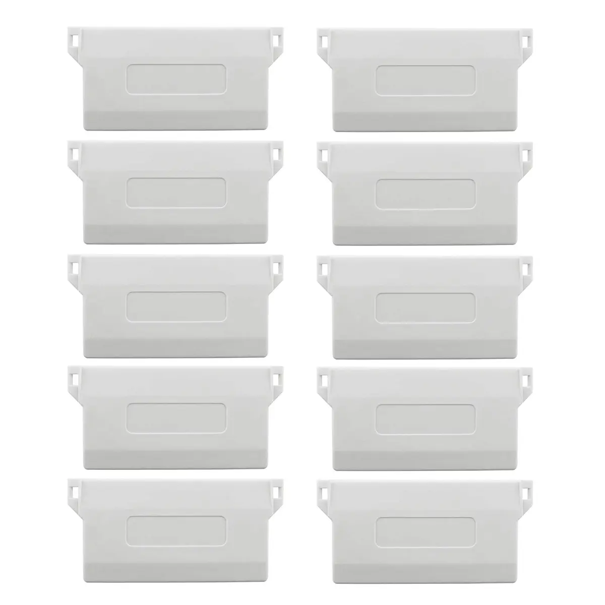 AXLIZER 10pcs Replacement Bottom Weights Slats for Vertical Blinds | Durable Plastic, Easy Install, Suitable for 89mm Width - main product image