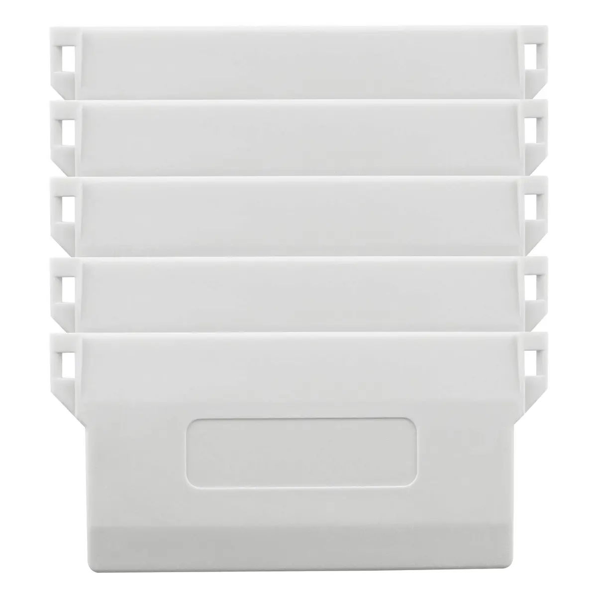 AXLIZER 10pcs Replacement Bottom Weights Slats for Vertical Blinds | Durable Plastic, Easy Install, Suitable for 89mm Width - view 2