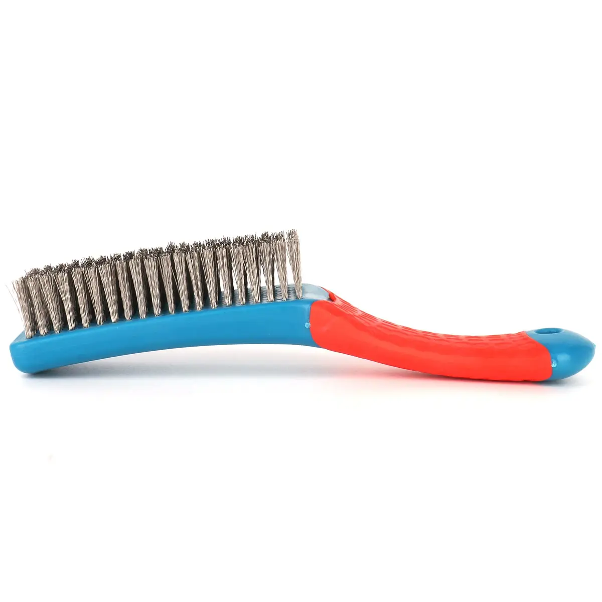 Regpre Steel Wire Brush for Rust Removal | Durable 8x20 Stainless Steel Bristles (16cm x 7.5cm) - view 2