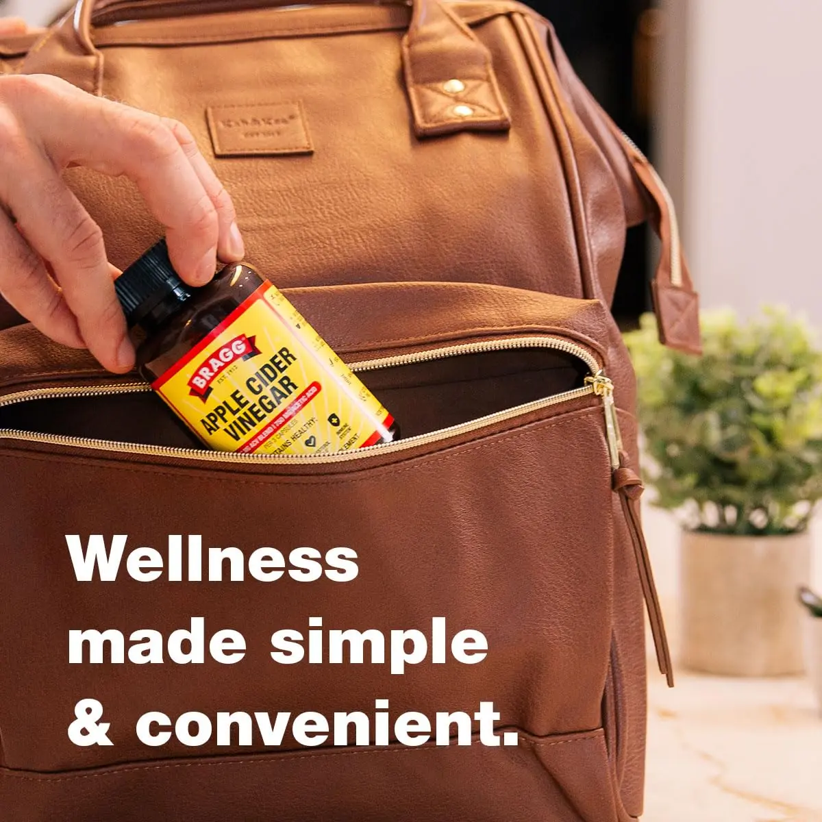 BRAGG Apple Cider Vinegar Capsules with Vitamin D and Zinc | 90 Capsules for Immunity & Wellness - view 3