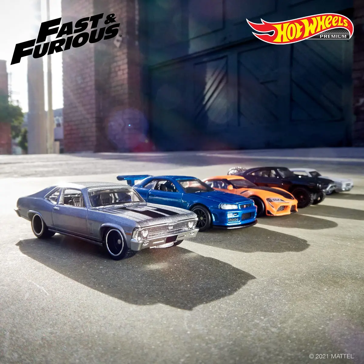 Hot Wheels Fast & Furious Collection of 1:64 Scale Vehicles from The Fast Film Franchise, Modern & Classic Cars, Great Gift for Collectors & Fans of The Movies - view 4