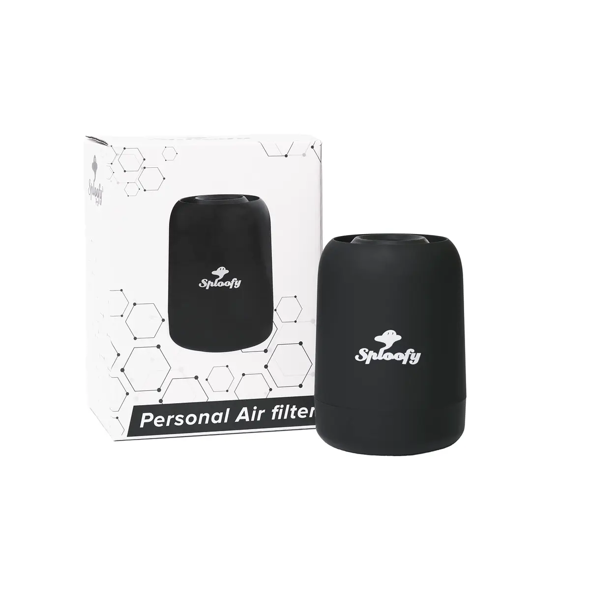 Sploofy PRO II - Personal Smoke Air Filter - Trap Smoke & Odor - Up to 500 Uses (Black) - view 4