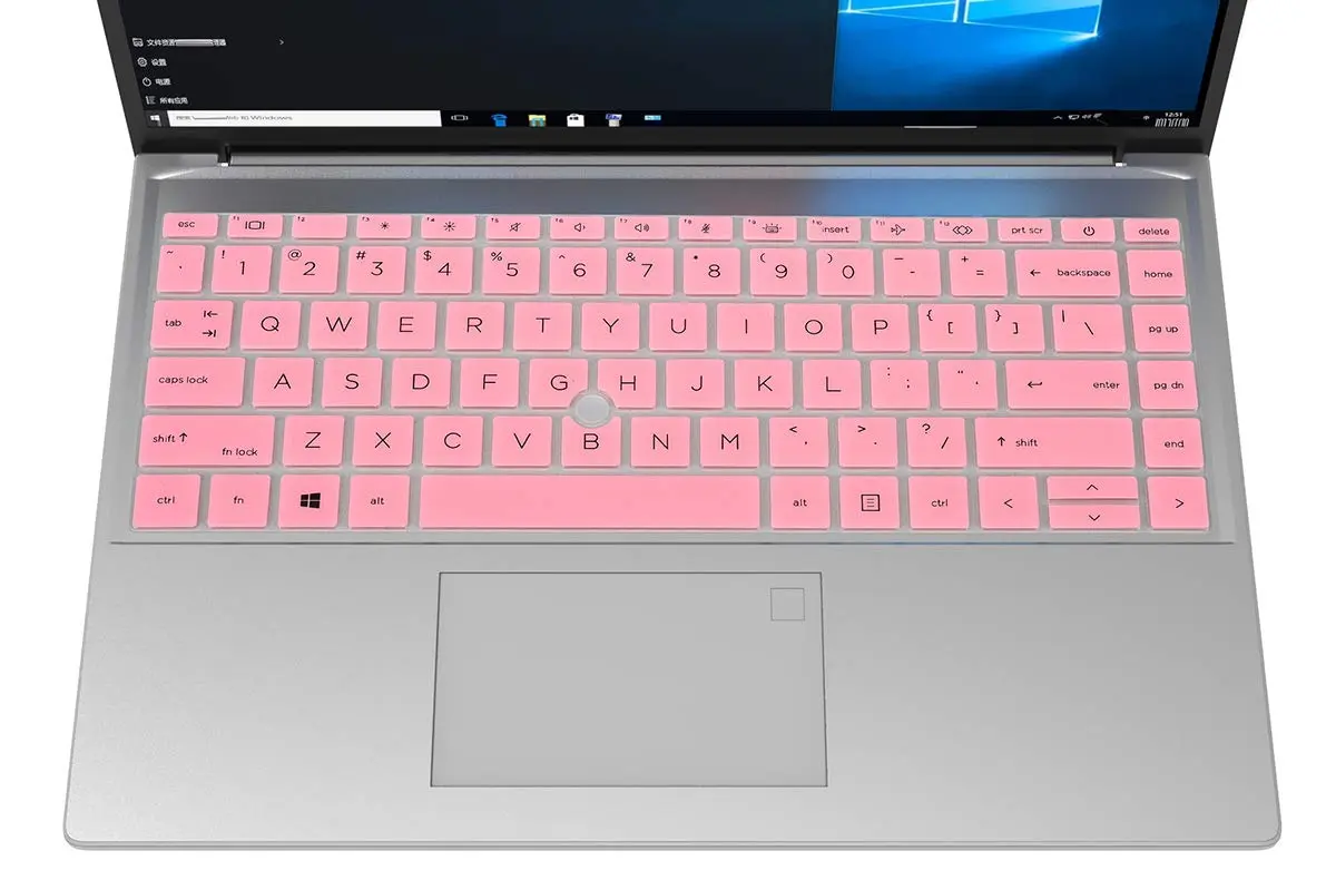 CaseBuy Keyboard Cover for HP EliteBook 840 G7 G8 14" Notebook, HP EliteBook 845 G8 G7 14" Pink | Ultra-thin, Dust & Spill Proof - view 3