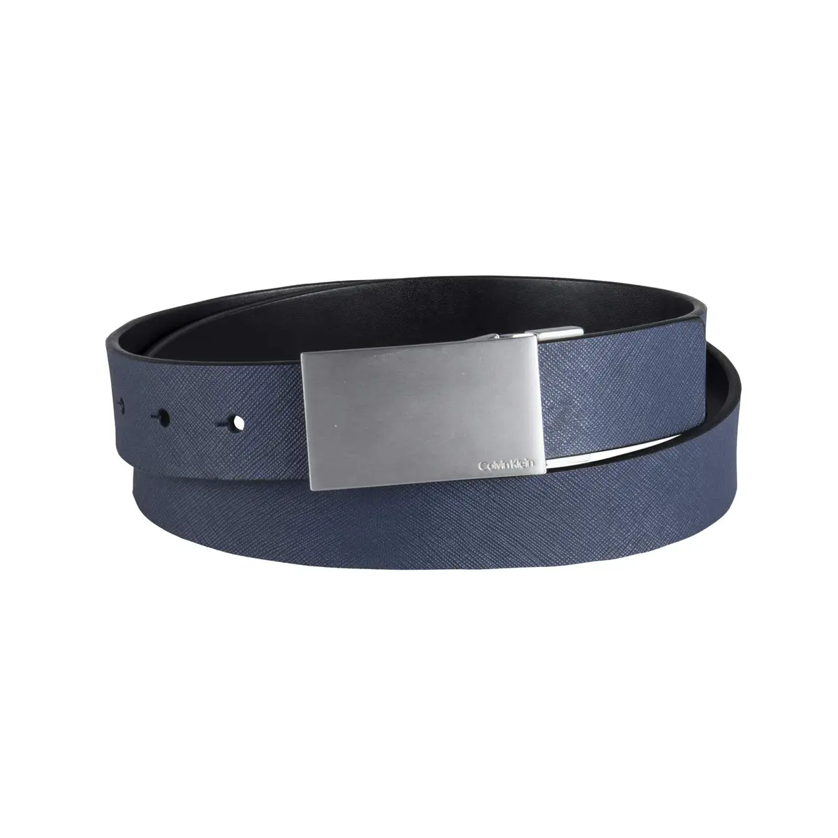 Calvin Klein Reversible Dress Belt with Plaque Buckle 32mm | Timeless Style & Durability - view 2