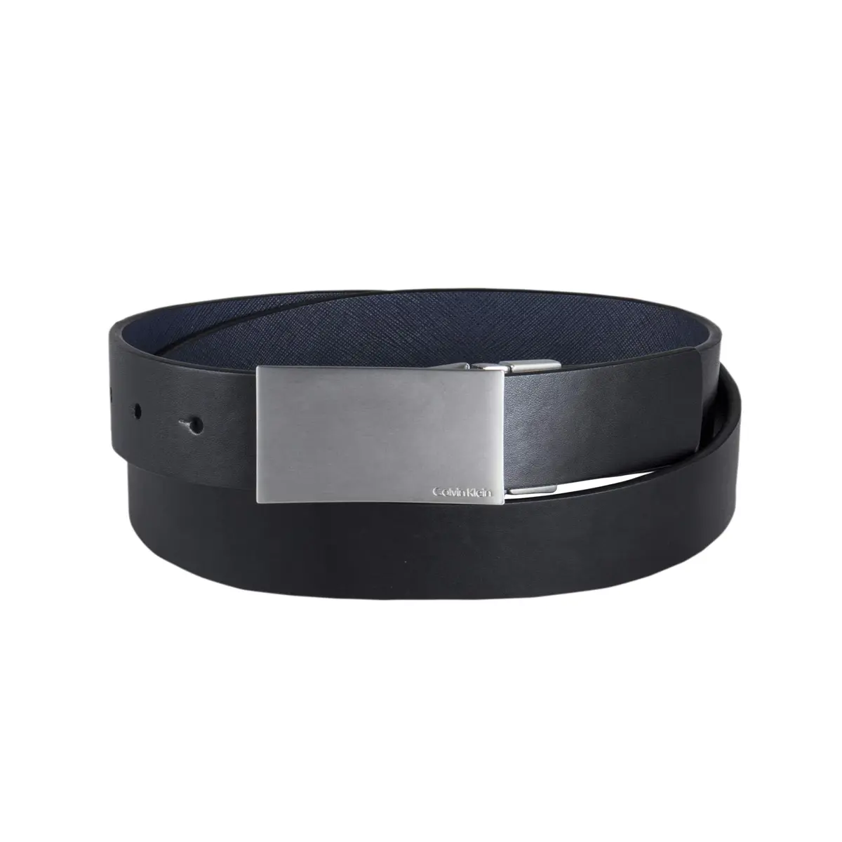 Calvin Klein Reversible Dress Belt with Plaque Buckle 32mm | Timeless Style & Durability - view 3