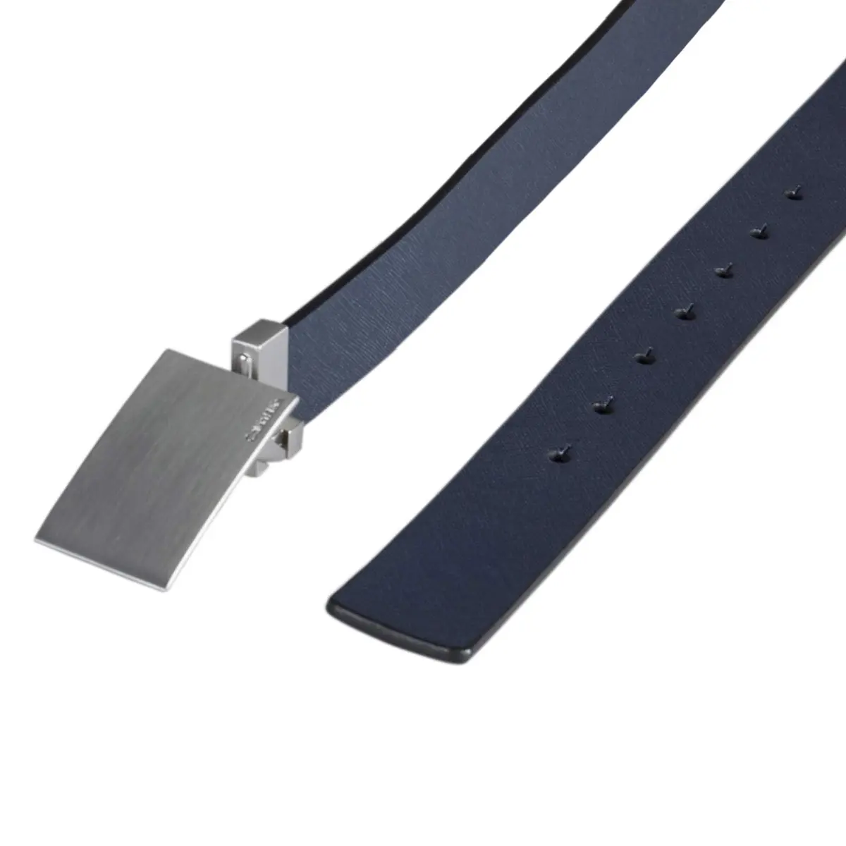 Calvin Klein Reversible Dress Belt with Plaque Buckle 32mm | Timeless Style & Durability - view 4