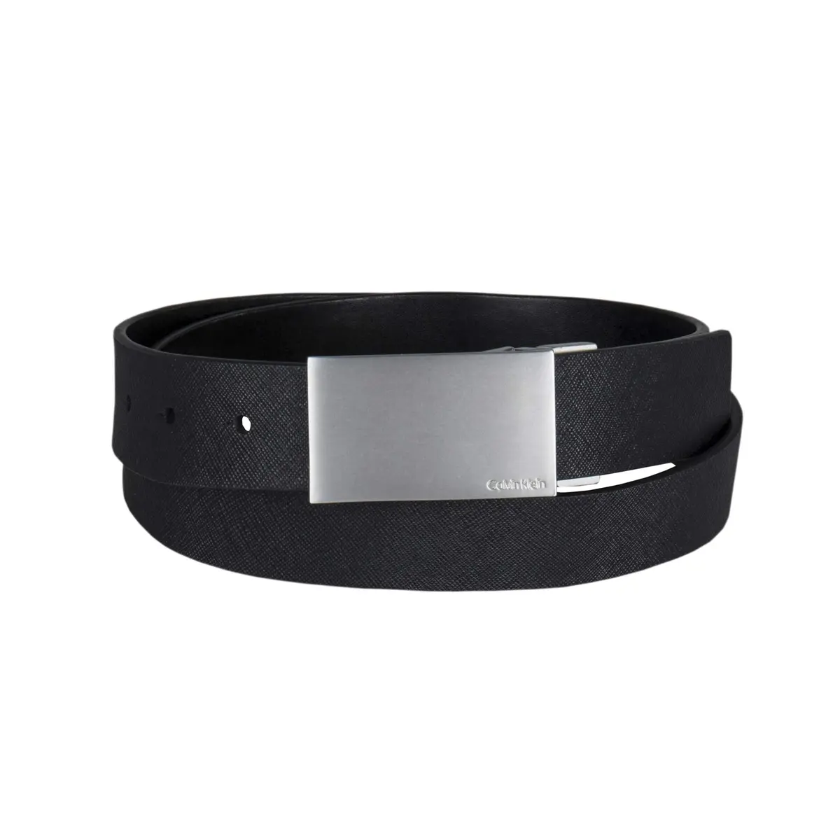 Calvin Klein Reversible Dress Belt with Plaque Buckle 32mm | Versatile & Stylish (70-120 chars) - view 2