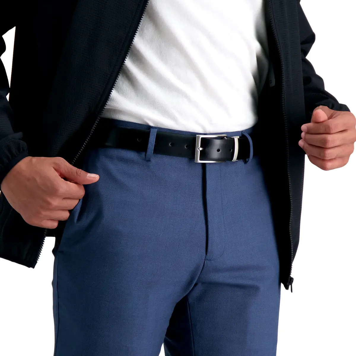 Calvin Klein Reversible Men's Belt Deep Black/Brown X-Large | Versatile 2-in-1 Formal Accessory - view 4