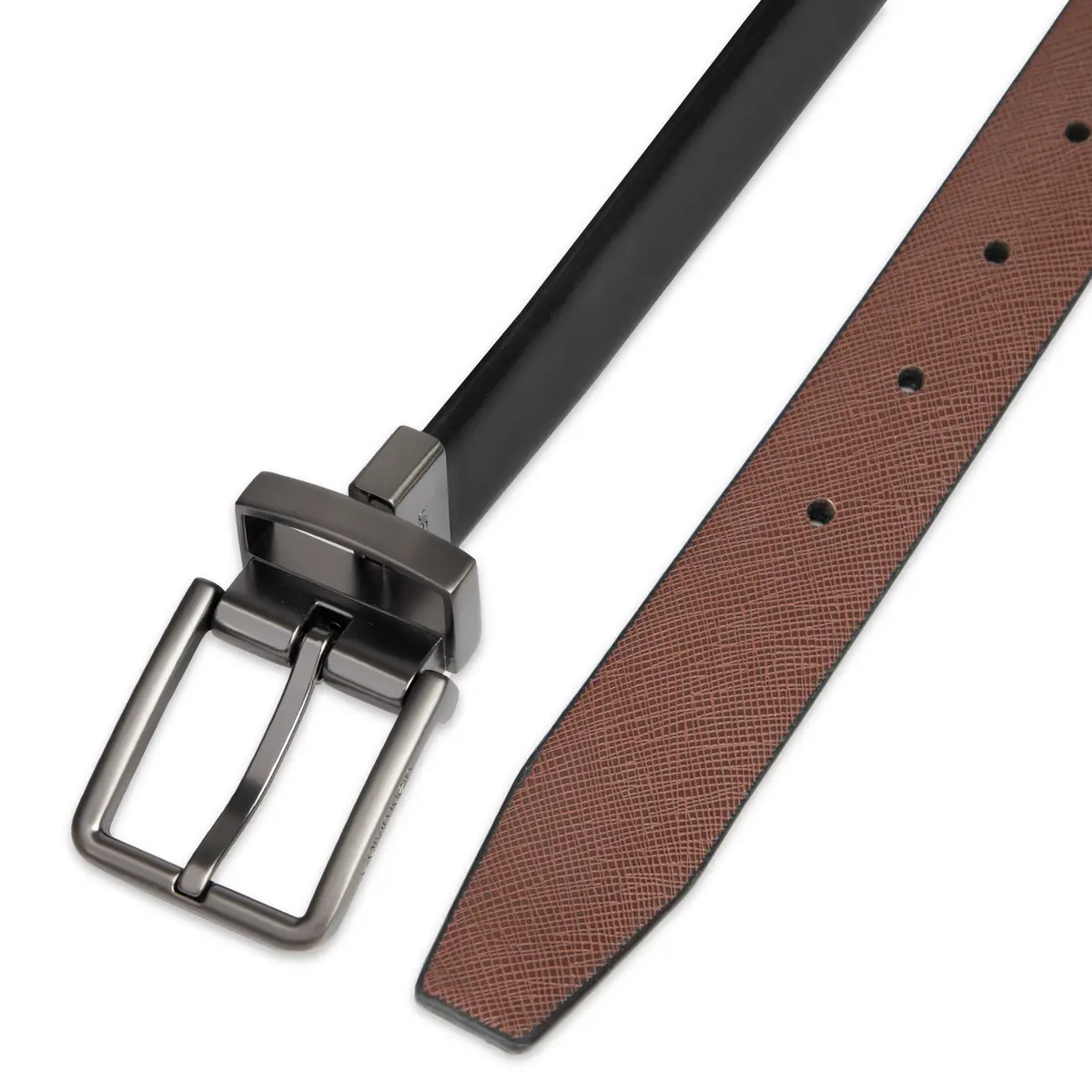 Calvin Klein Men's 2-in-1 Reversible Leather Dress Belt | Versatile Formal & Casual Accessory - view 5