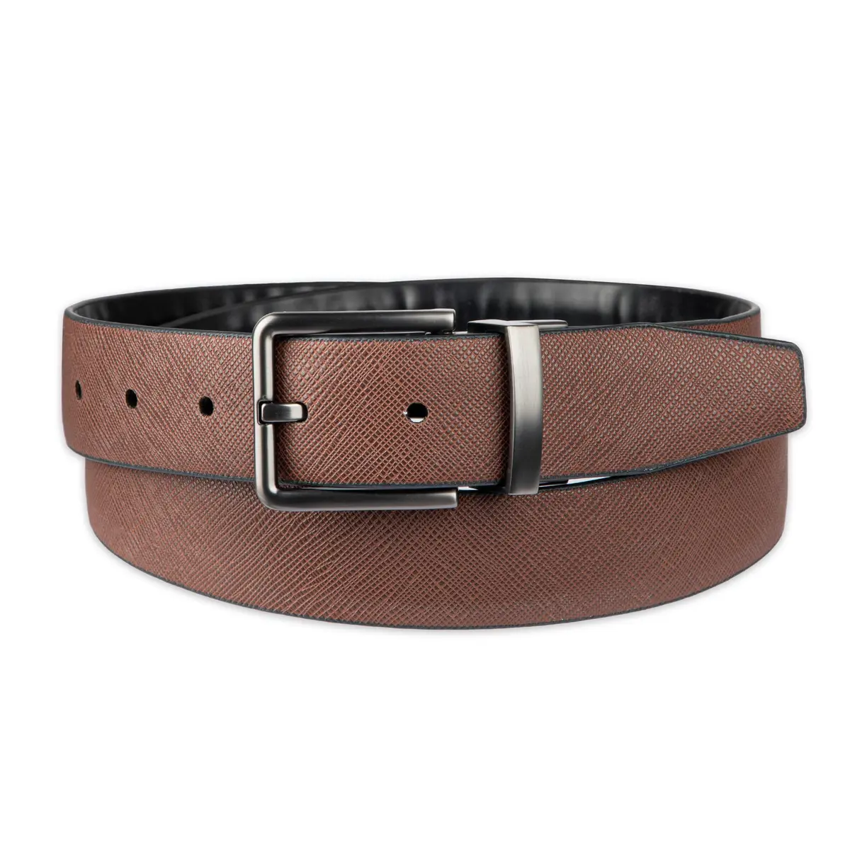 Calvin Klein Men's 2-in-1 Reversible Leather Dress Belt | Versatile Formal & Casual Accessory - view 3
