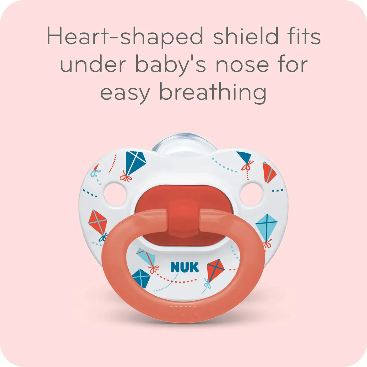 NUK First Choice Classic Orthodontic Baby Pacifier 6-18 Months Neutral 5-Pack | Accepted by 95% of Babies - view 5