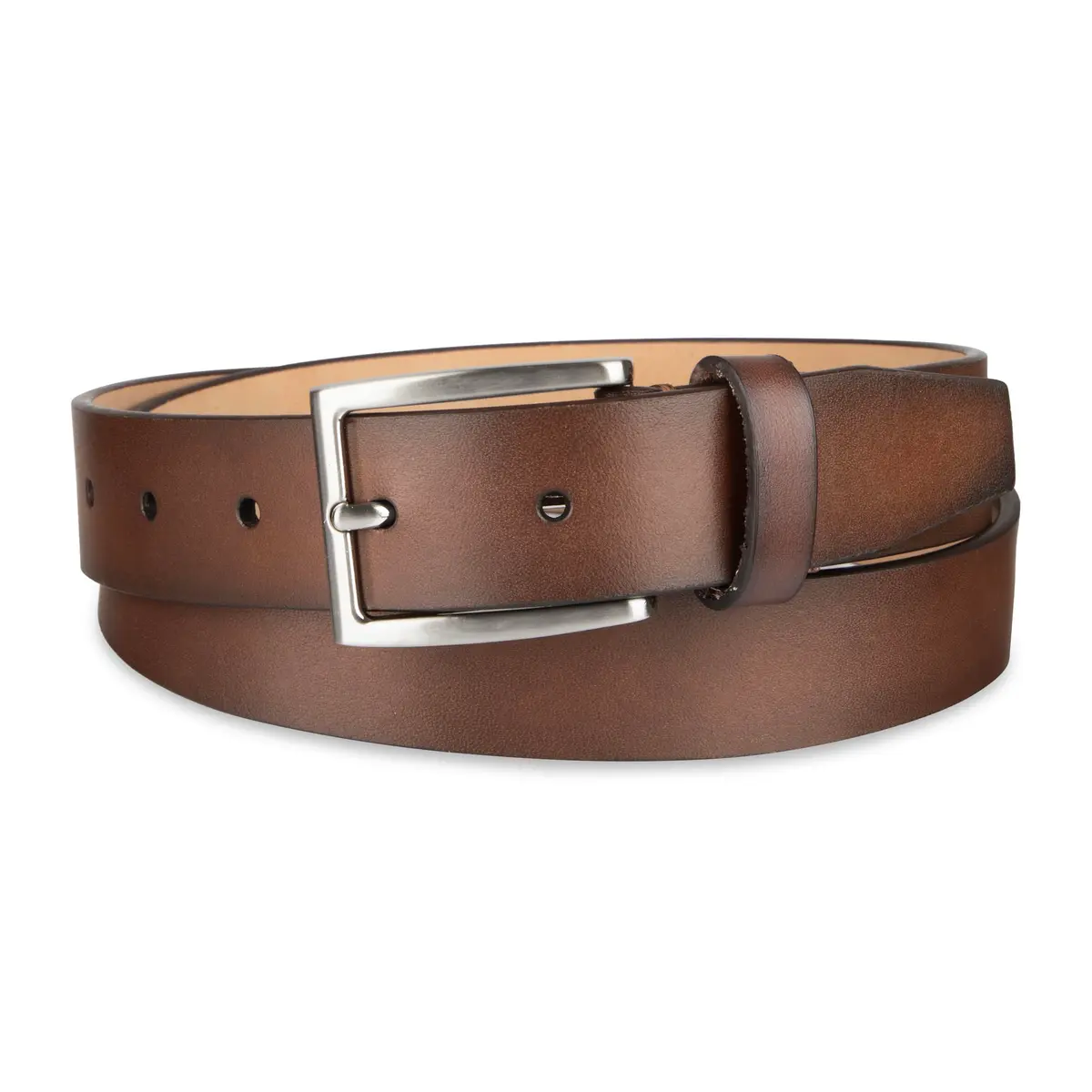 Calvin Klein Men's Dress Belt, Cognac, Medium | Classic Formal Accessory - view 2