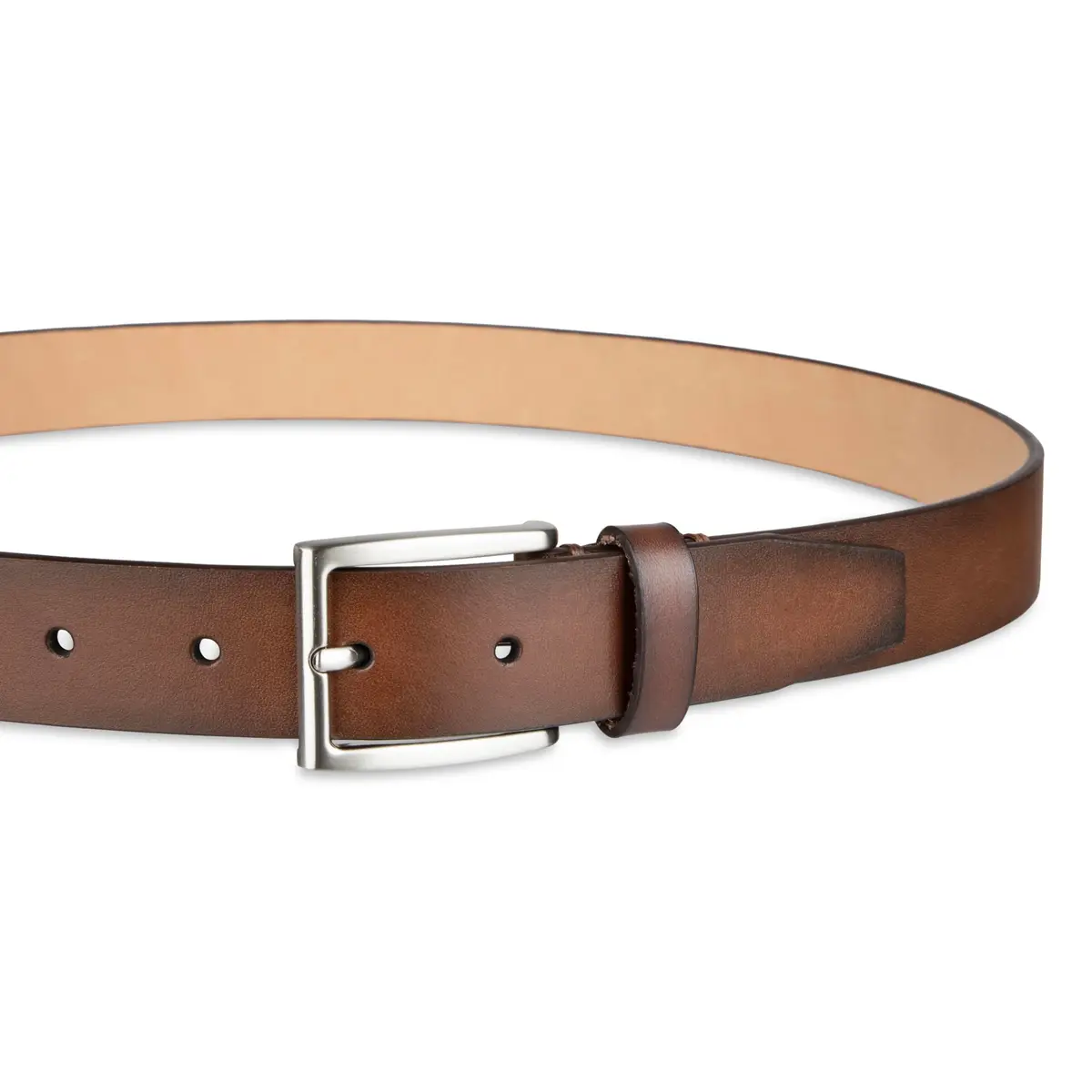 Calvin Klein Men's Dress Belt, Cognac, Medium | Classic Formal Accessory - view 3