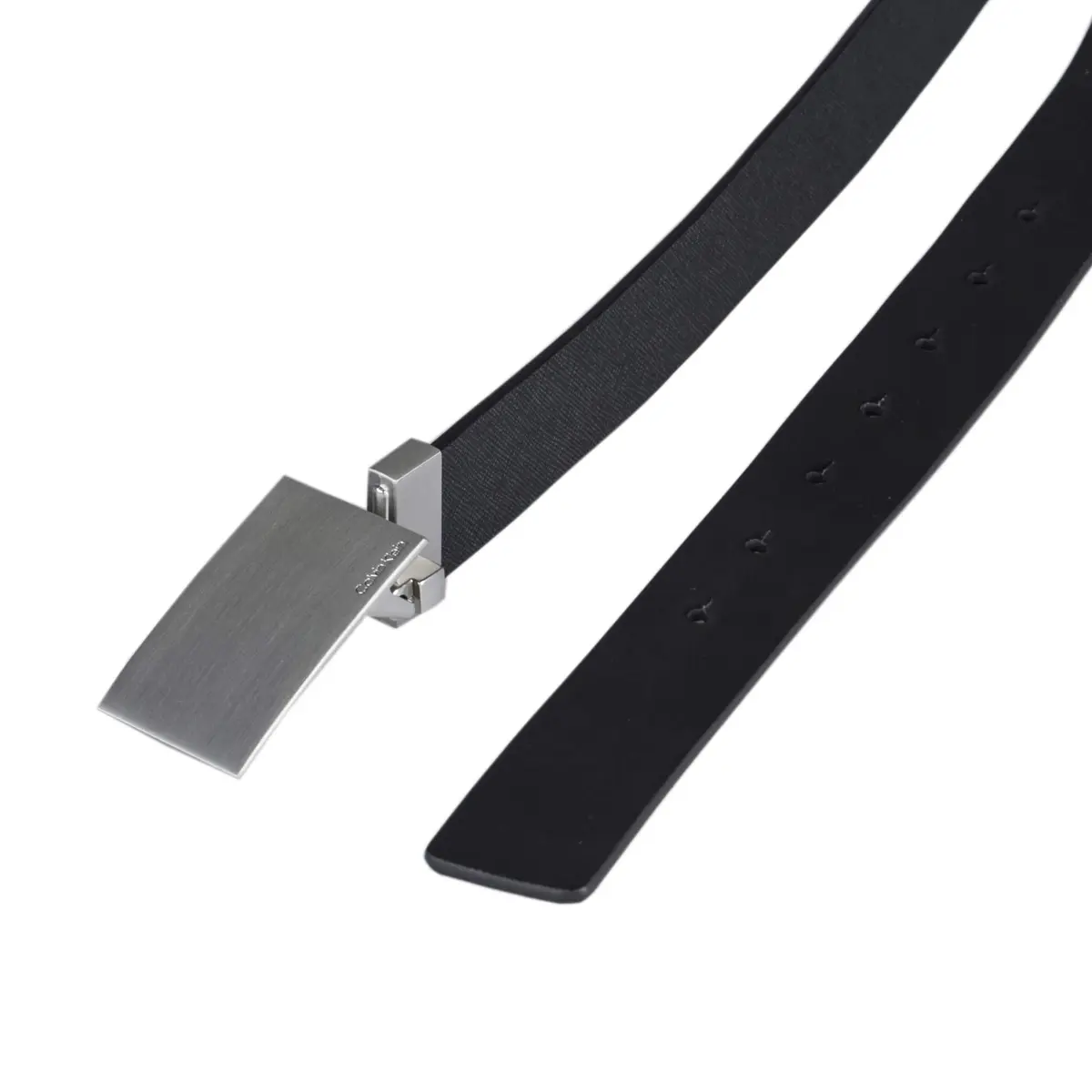Calvin Klein Reversible Dress Belt with Plaque Buckle 32mm | Versatile & Stylish (70-120 chars) - view 4