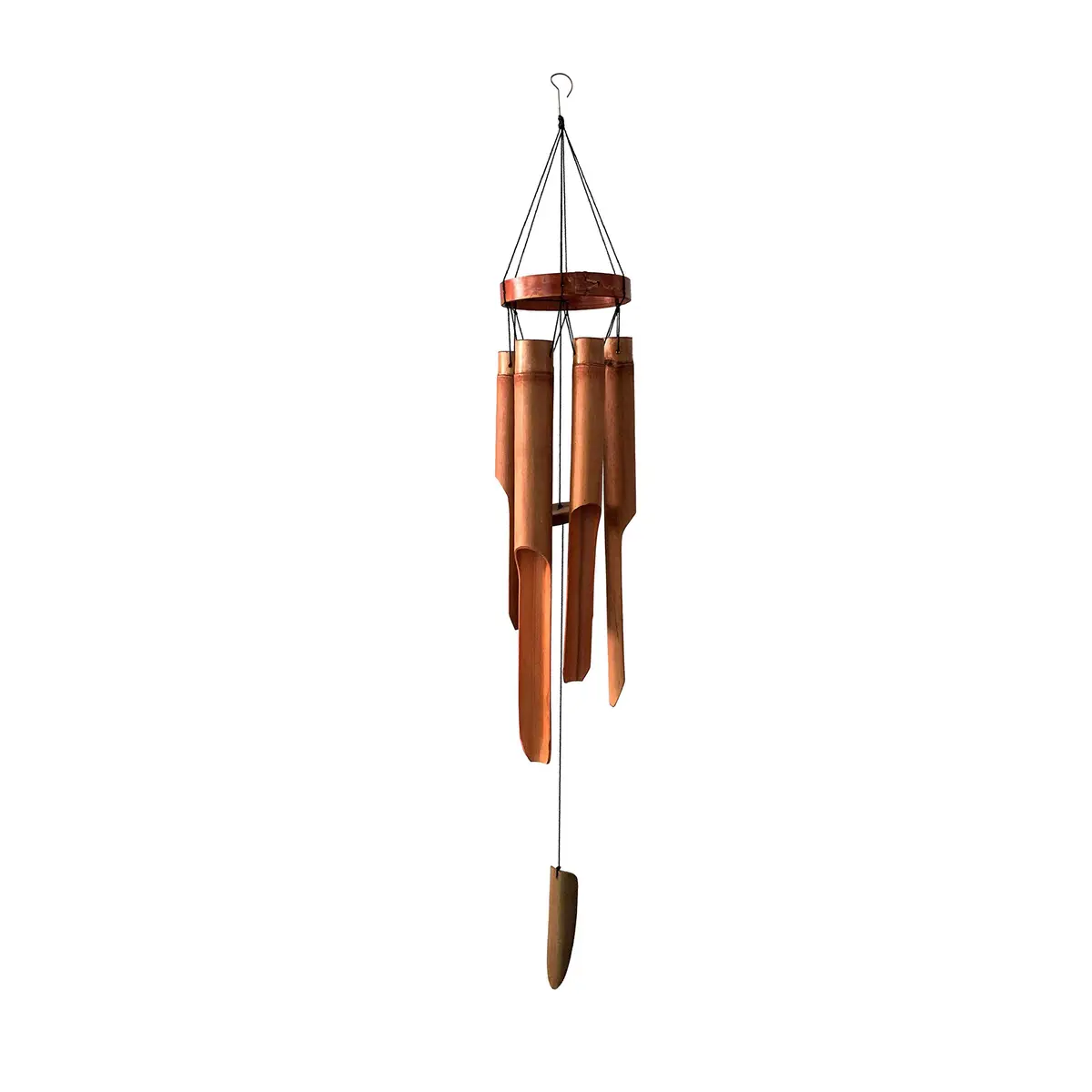 Ankinte Classic Bamboo Wind Chimes 86 cm (34 Inch) | Handcrafted Garden Decor with Soothing Tones - main product image