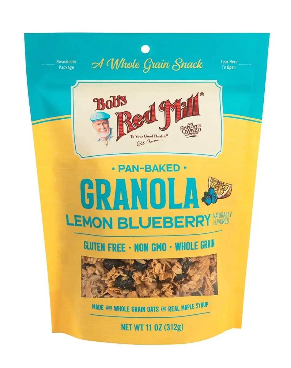 Bob's Red Mill Pan-Baked Granola Lemon Blueberry | Gluten-Free, Non-GMO, 11 Oz (Pack of 3) - main product image