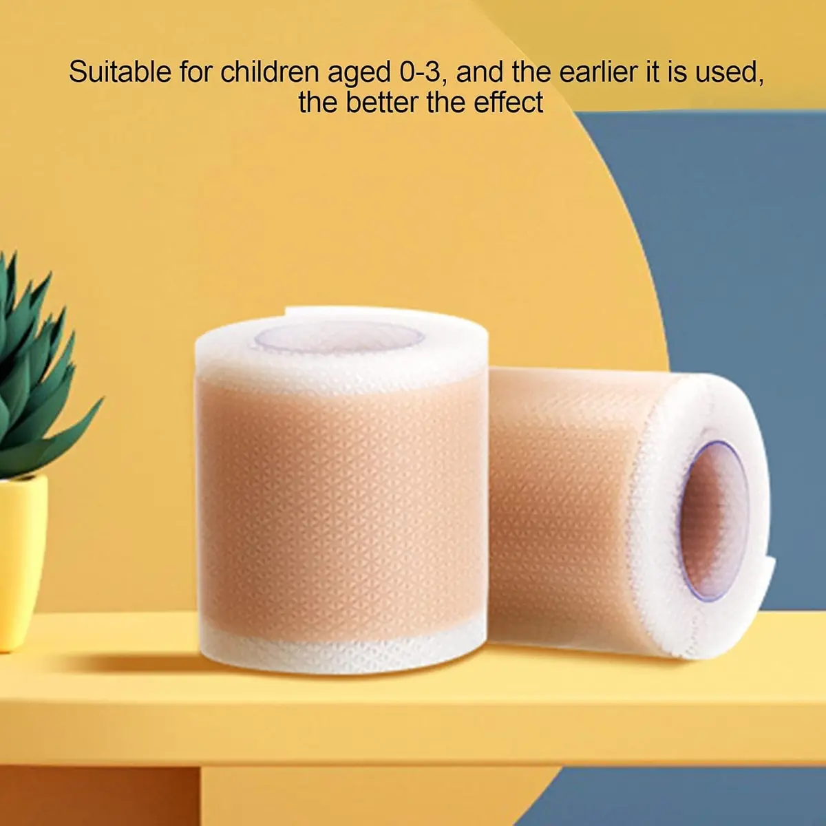 Brrnoo Auricle Correction Patch 50cm x 4cm (1.97in x 1.6in) | Corrects Protruding Ears for Infants - view 6