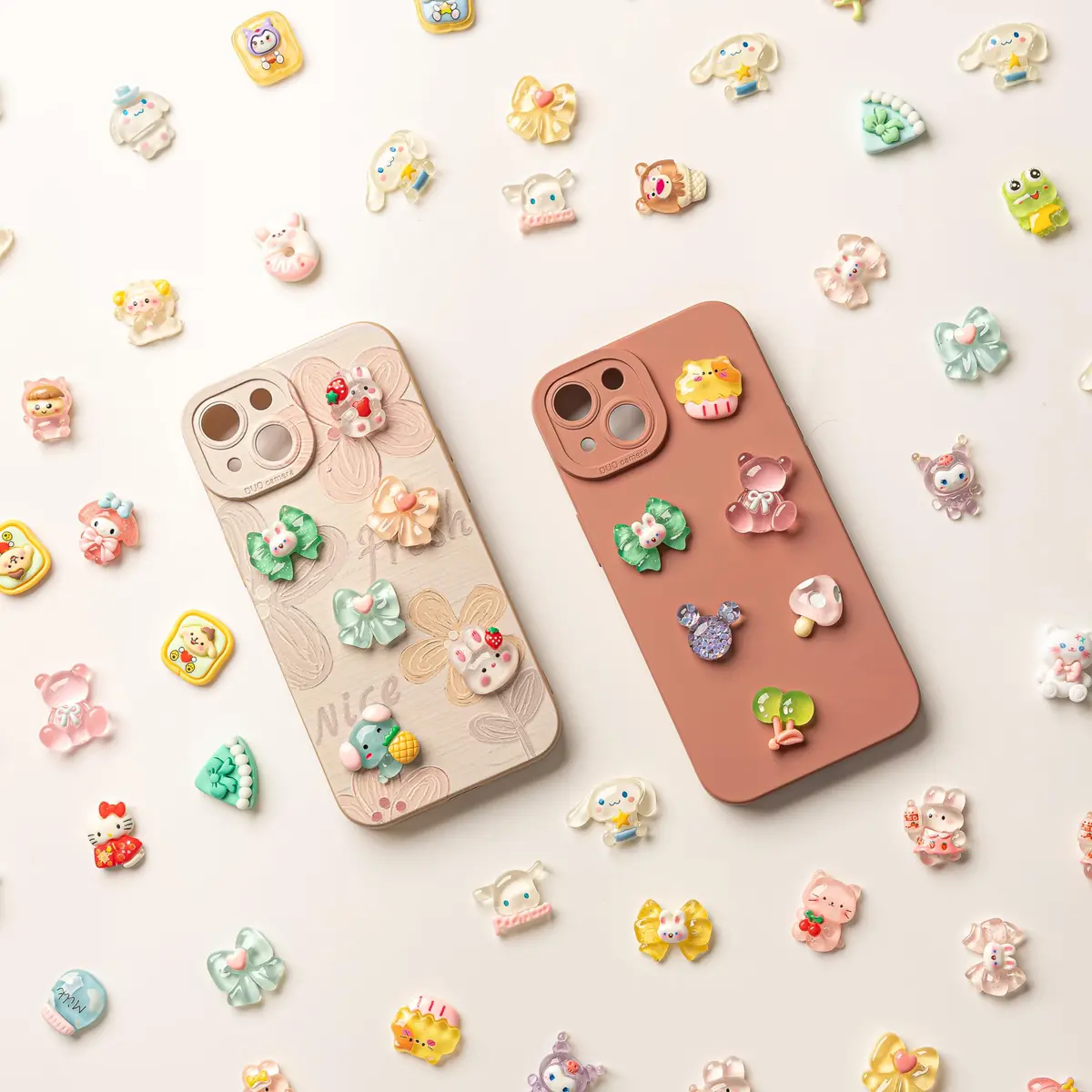 LEEXINLUU Slime Charms Cartoons Set, 25pcs | Assorted Resin Flatbacks for DIY Crafts & Scrapbooking - view 5
