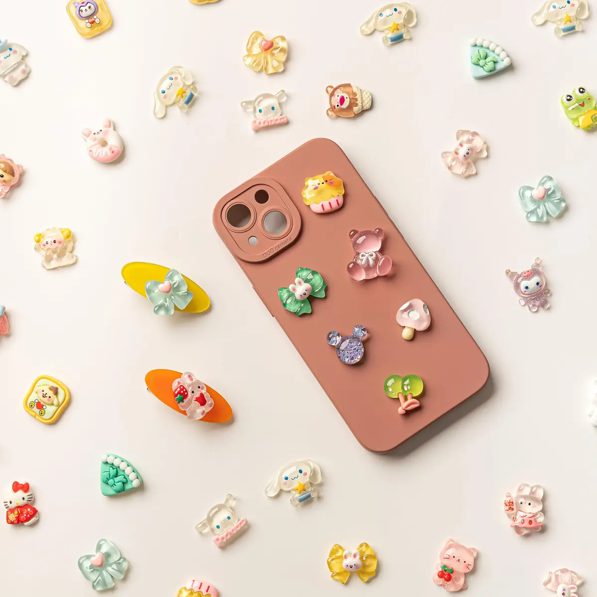 LEEXINLUU Slime Charms Cartoons Set, 25pcs | Assorted Resin Flatbacks for DIY Crafts & Scrapbooking - view 6