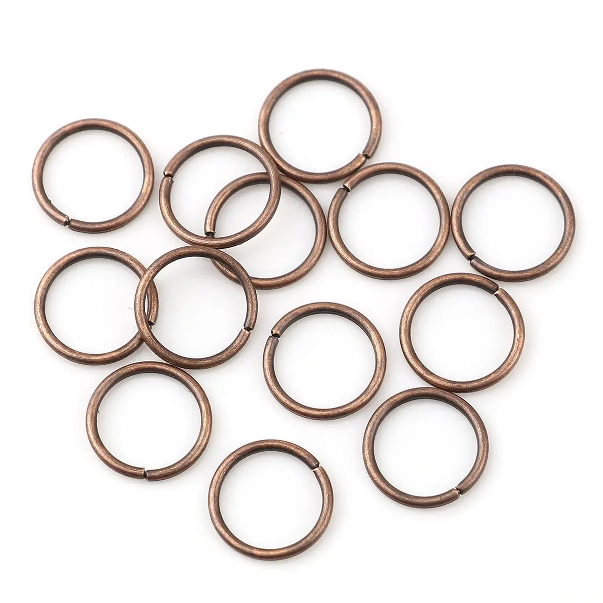 HDSupplies 200 Pieces - 3mm Jump Rings Antique Copper Tone Extra Small | Jewelry Findings - main product image