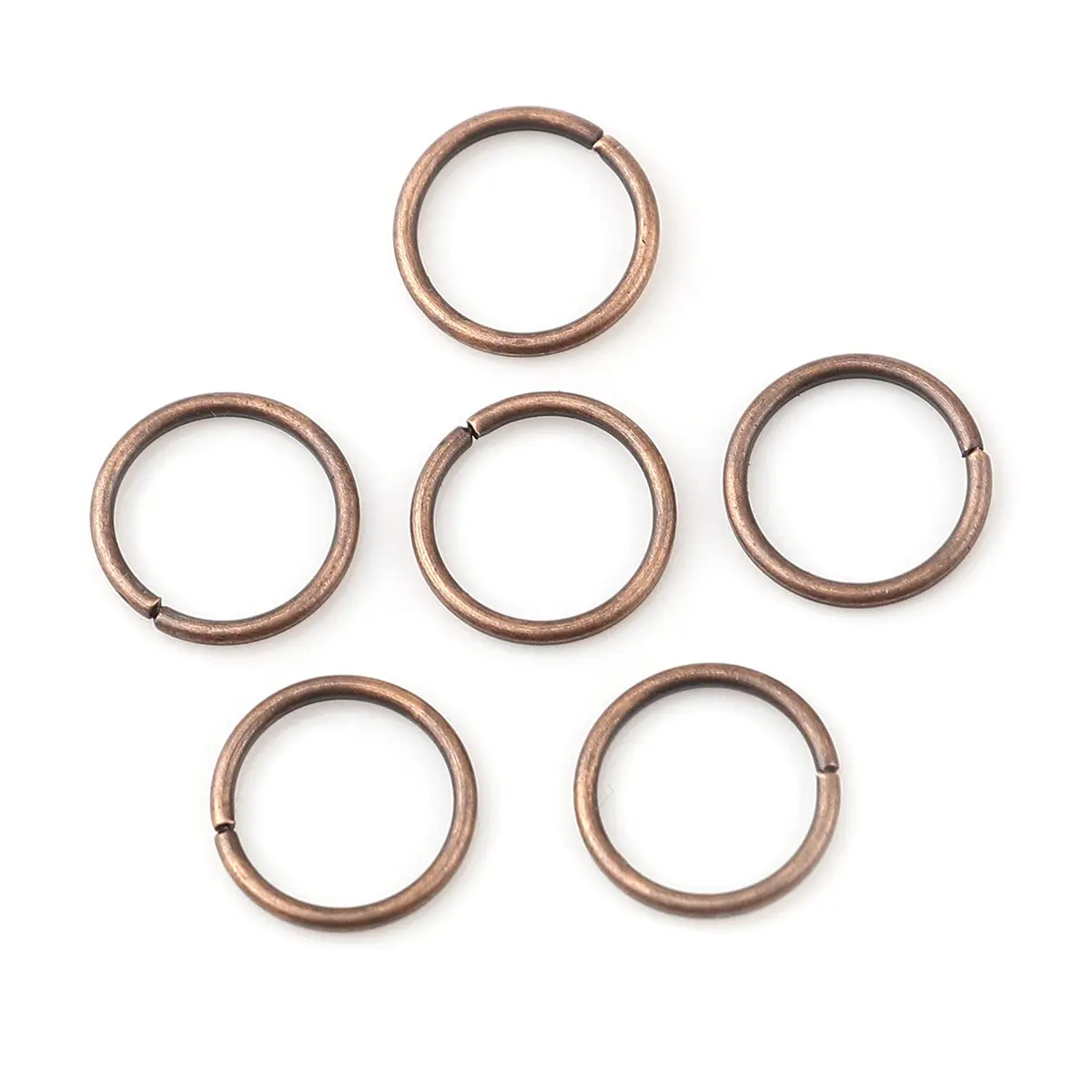 HDSupplies 200 Pieces - 3mm Jump Rings Antique Copper Tone Extra Small | Jewelry Findings - view 3