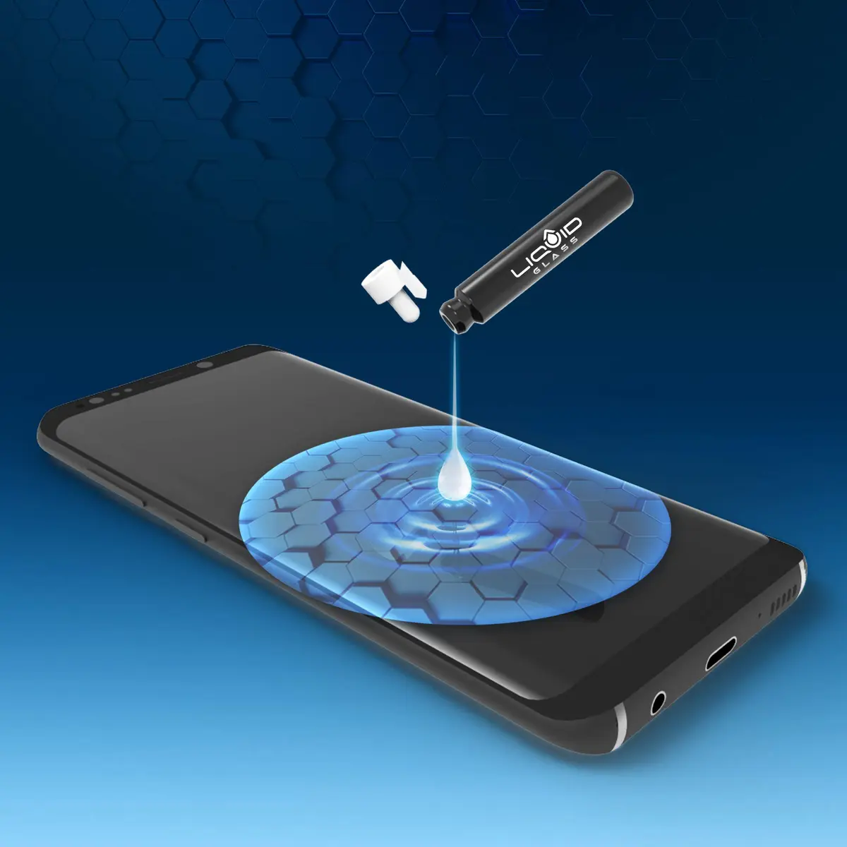 LIQUID GLASS Screen Protector for All Smartphones Tablets and Watches | Scratch & Shatter Resistant Nano Coating - view 2