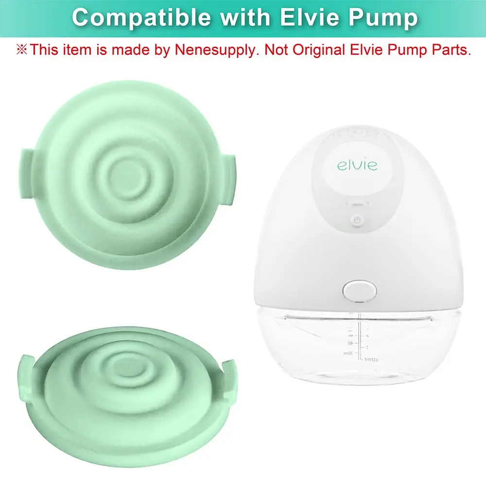 Nenesupply Pump Seals Compatible with Elvie Breast Pump Parts | Medical Grade Silicone, 2 pcs - view 2