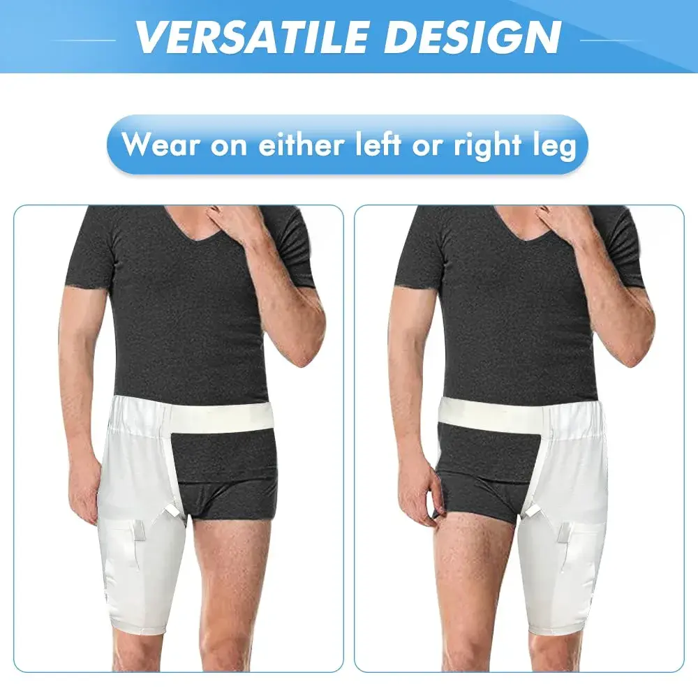 Mistuki Catheter Leg Bag Holder XL (150 ml) | Stabilizes Urine Drainage Bags for Secure Wear - view 3