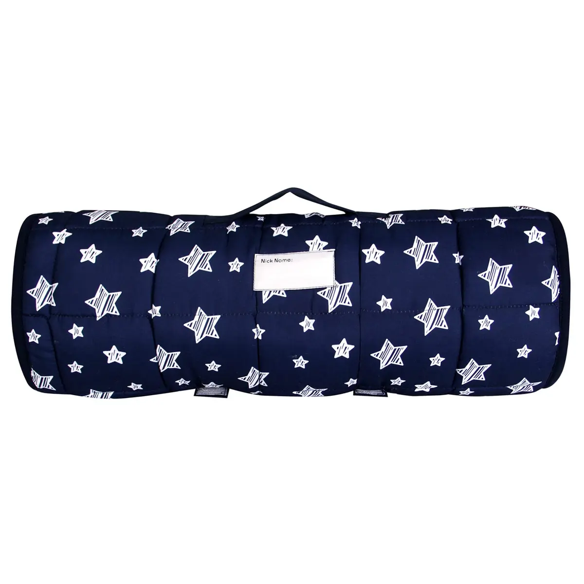 Moonsea Toddler Nap Mat with Pillow and Fleece Minky Blanket Navy | Soft, Breathable, All Seasons (70-120 chars) - view 5