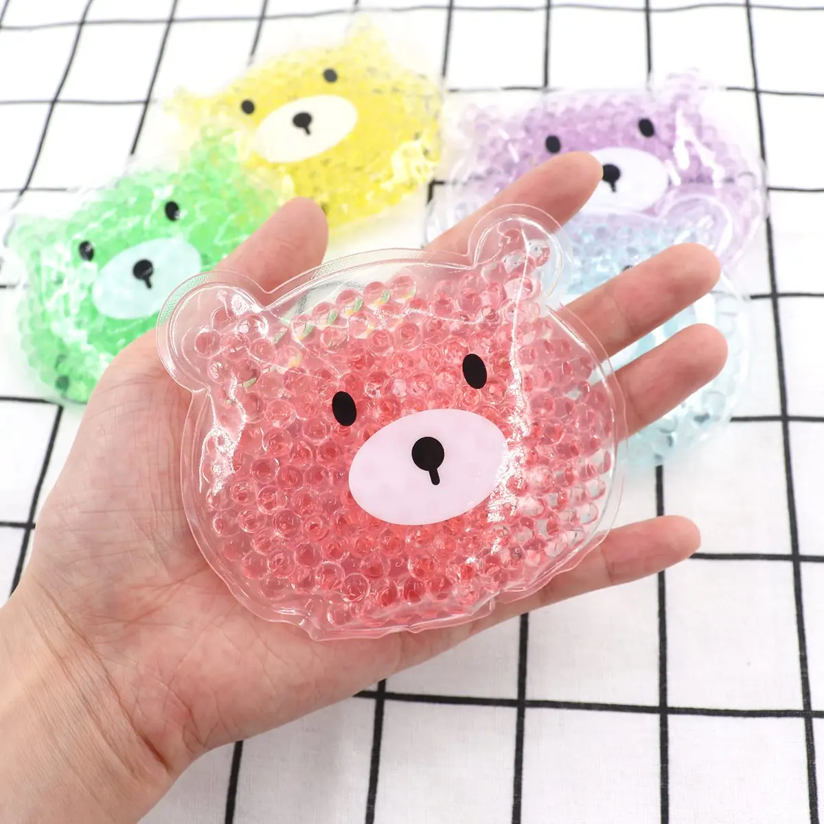 HI FINE CARE 5 PCS Boo Boo Ice Packs | Reusable Cold & Hot Therapy for Injuries & Fever - view 8