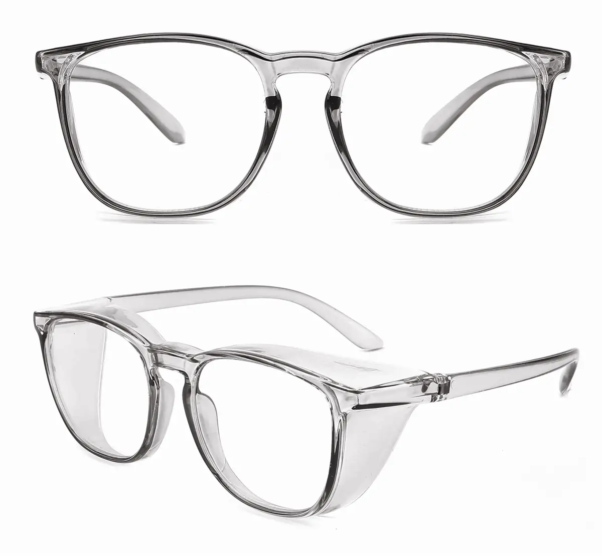 Alsenor Anti-Fog Safety Glasses with Blue Light Blocking & UV Protection | Medium - main product image