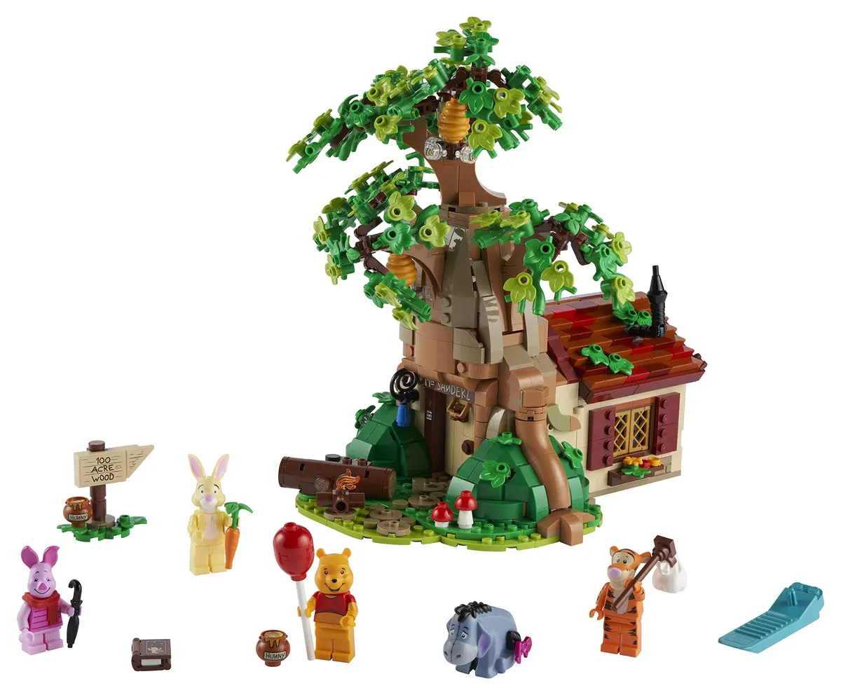 LEGO 21326 Ideas Winnie the Pooh House Set 1265 Pieces | Disney Collection for Adults - main product image