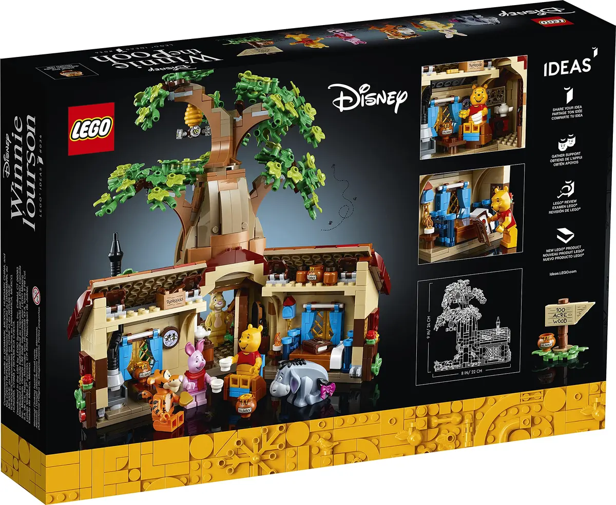 LEGO 21326 Ideas Winnie the Pooh House Set 1265 Pieces | Disney Collection for Adults - view 7