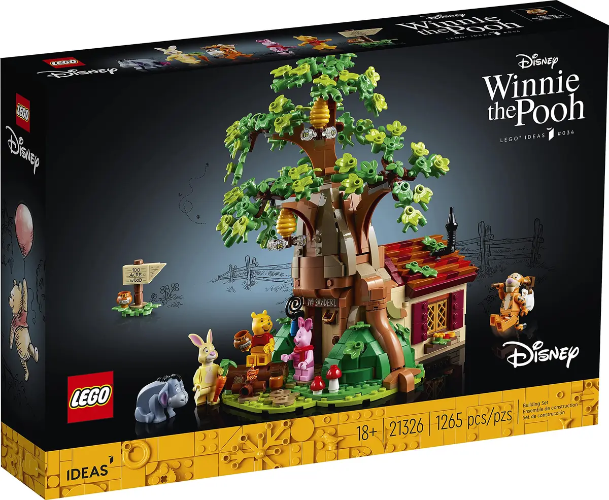 LEGO 21326 Ideas Winnie the Pooh House Set 1265 Pieces | Disney Collection for Adults - view 2