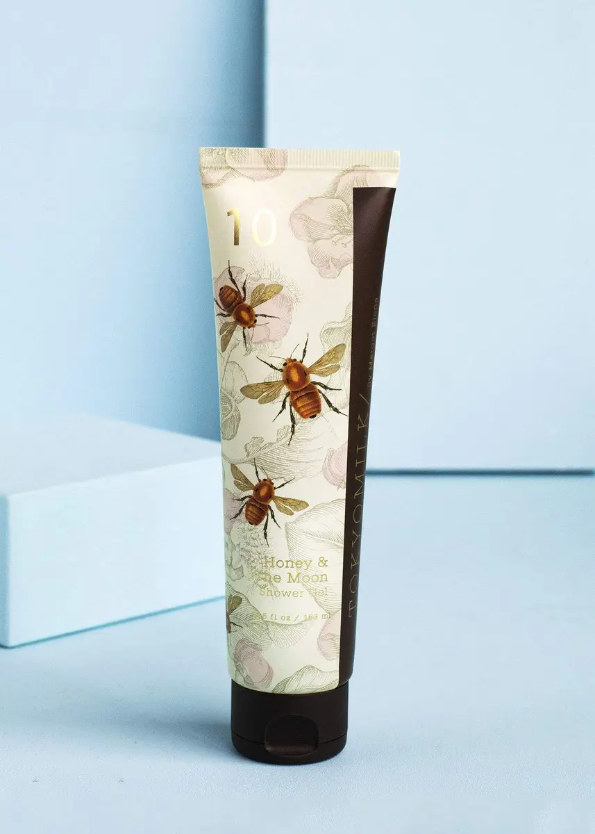 TOKYOMILK Honey & The Moon Shower Gel 5.5 Fl Oz | Luxurious, Moisturizing Body Wash for All Skin Types - main product image
