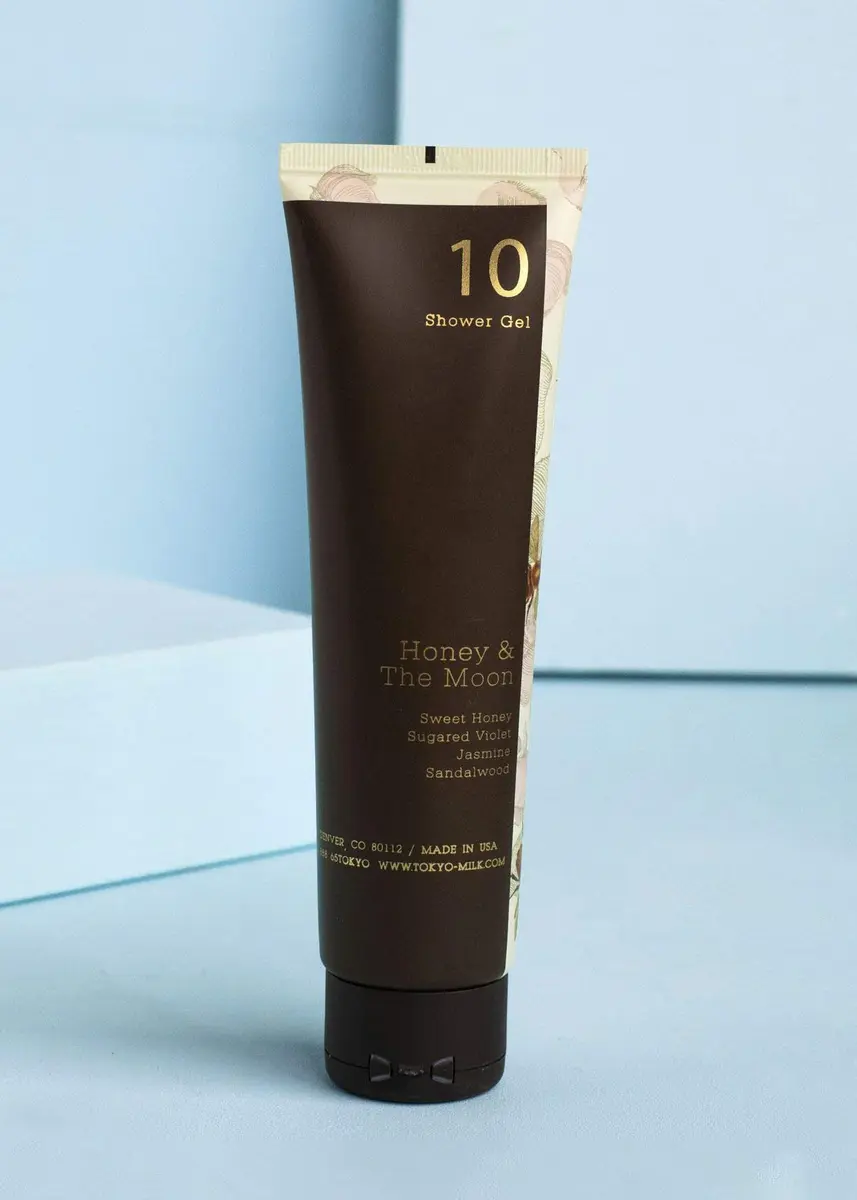 TOKYOMILK Honey & The Moon Shower Gel 5.5 Fl Oz | Luxurious, Moisturizing Body Wash for All Skin Types - view 2