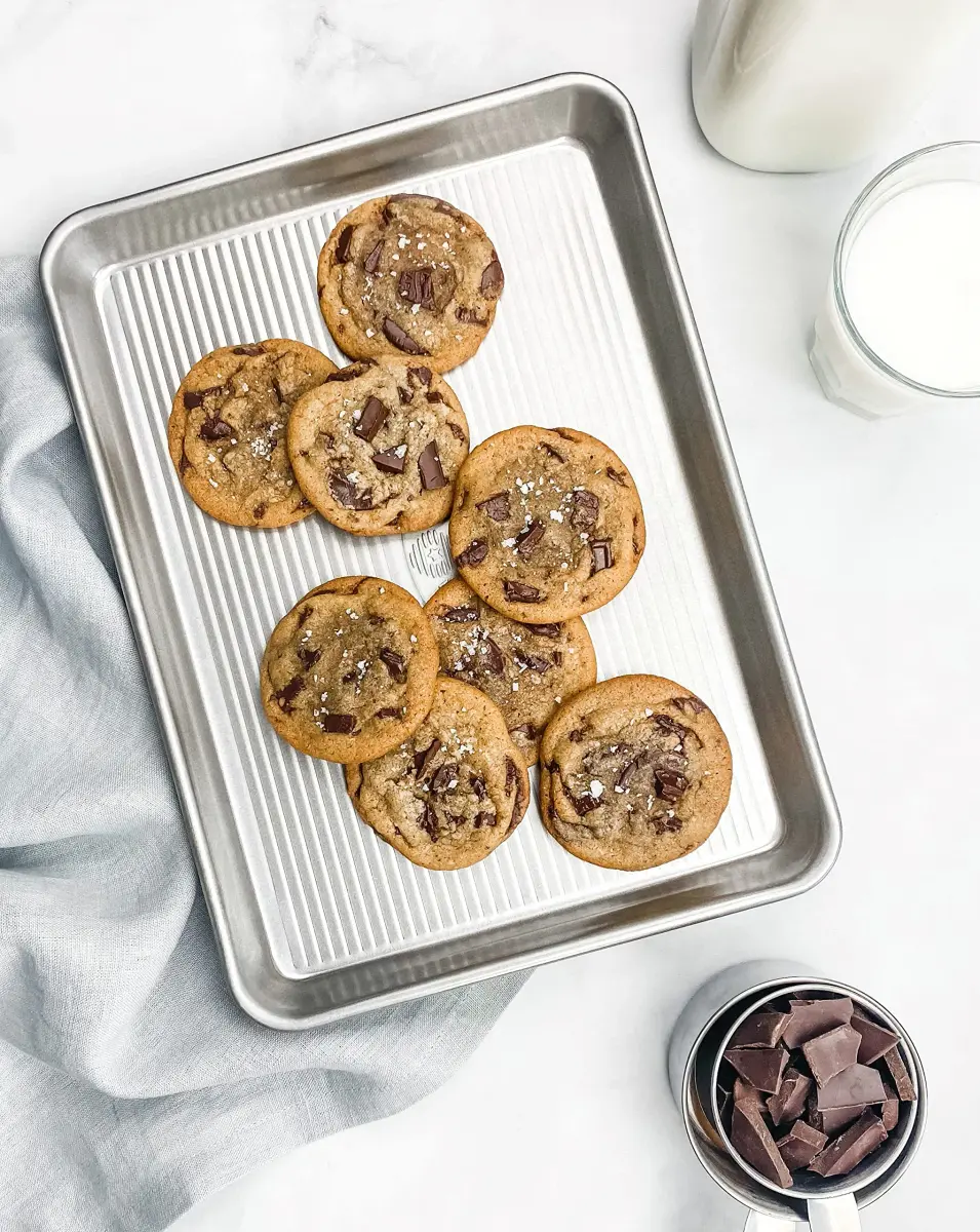 USA Pan Nonstick Half Sheet Pan and Quarter Sheet Pan Set of 2 | Aluminized Steel Baking Sheets - view 7
