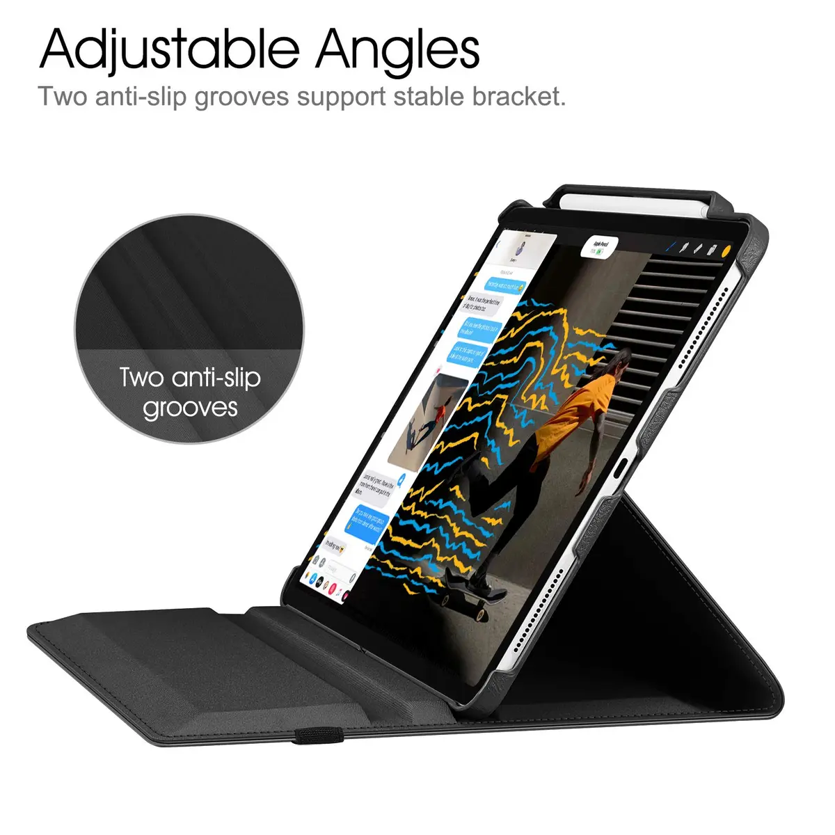 FINTIE Rotating Case for iPad Pro 12.9-inch 6th/5th/4th/3rd Generation | Dual Layer Protection & Auto Sleep - view 7