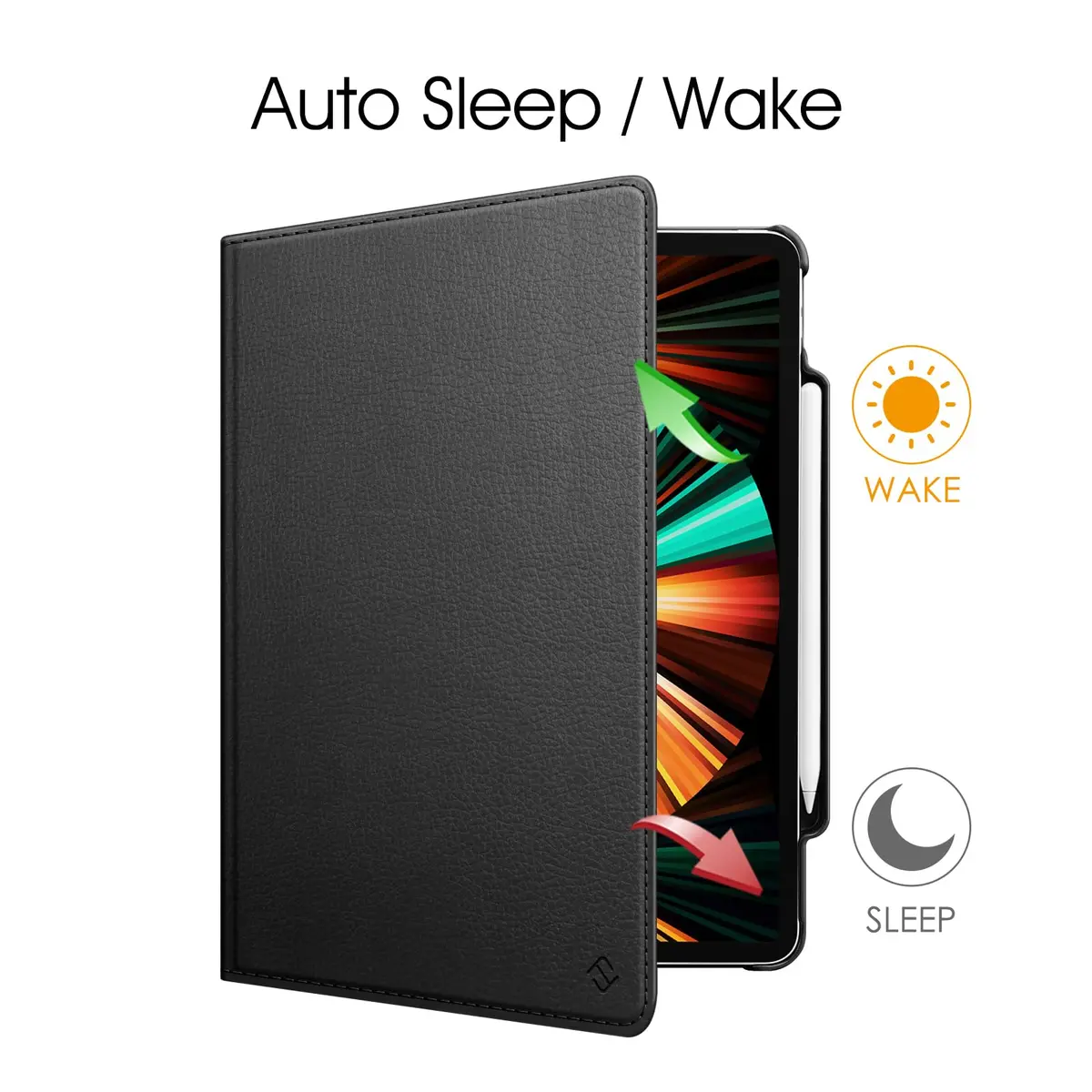 FINTIE Rotating Case for iPad Pro 12.9-inch 6th/5th/4th/3rd Generation | Dual Layer Protection & Auto Sleep - view 3