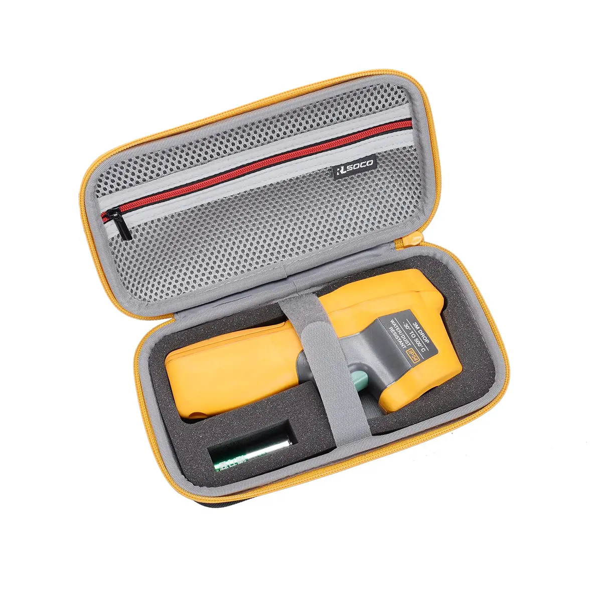RLSOCO Carrying Case for Fluke 62 Max/62 Max+/561/59 Max+/59 Max/64 Max/59 Mini/ST20 Max/PerfectPrime IR0001 | Durable Infrared Thermometer Case - main product image