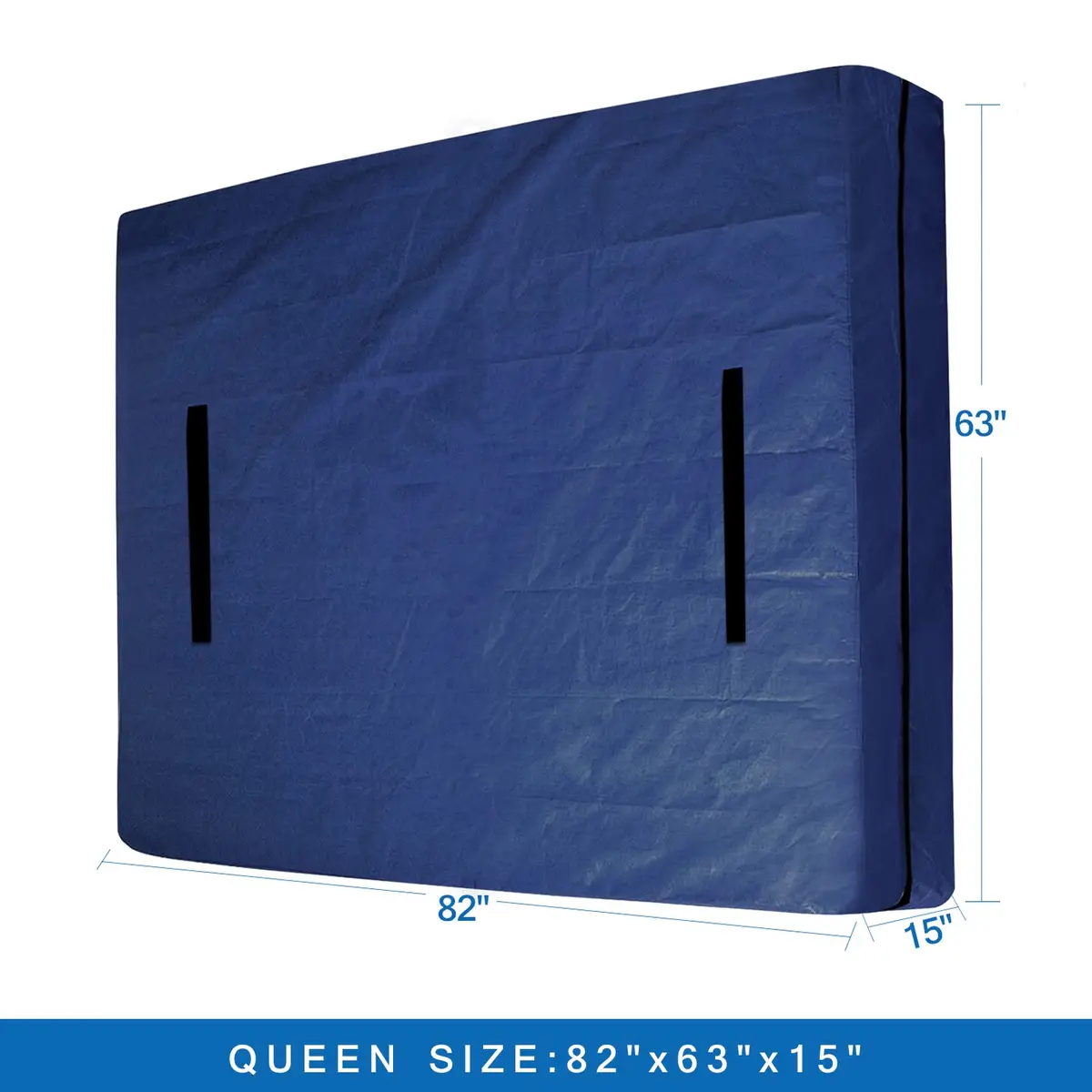 Coldwind Mattress Bags for Moving & Storage Queen Waterproof 82" x 63" x 15" | Heavy Duty Reusable Waterproof Mattress Cover - view 6