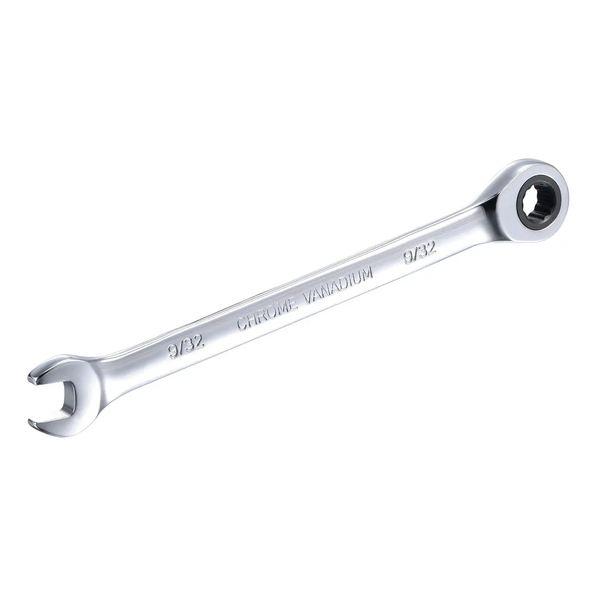 uxcell 9/32 Inch Ratcheting Combination Wrench 5.28 inch Length | 72 Teeth 12 Point Box Ended Spanner Tool - view 5