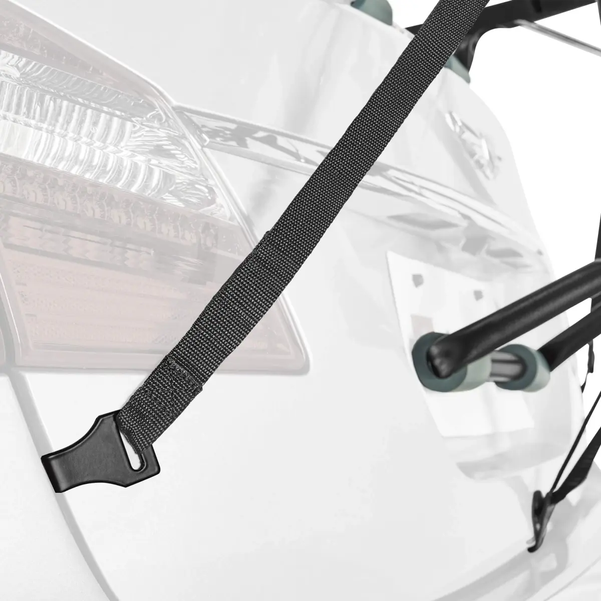 Allen Sports Deluxe 2-Bike Trunk Mount Rack, Model ZN102, Black | Universal Fit for Sedans, SUVs - view 2