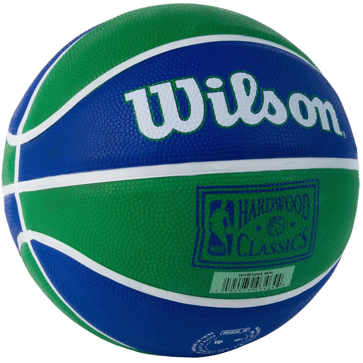 Wilson NBA Team Retro Mini Basketball - Minnesota Timberwolves | Official NBA Branding - view 2