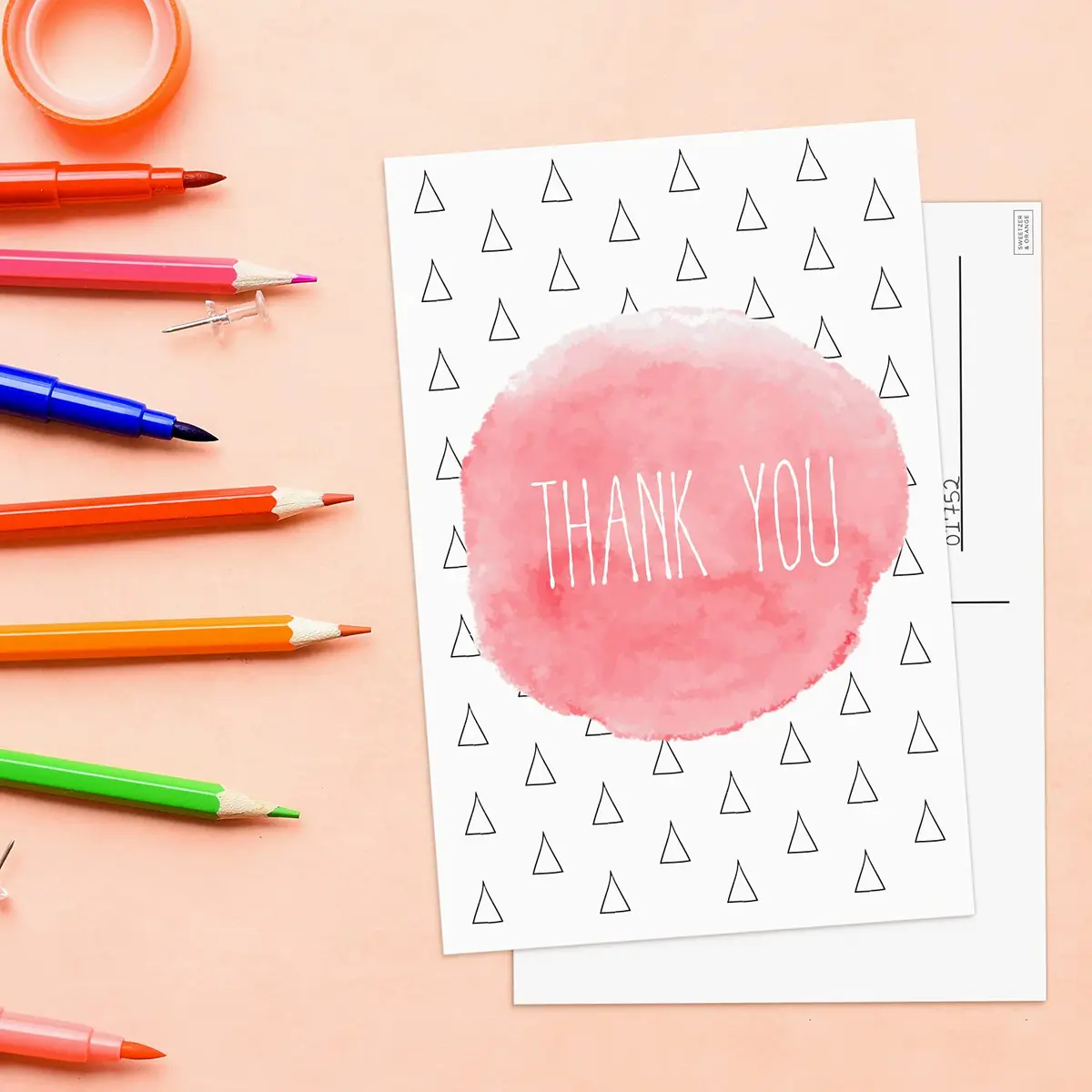Sweetzer & Orange Blank Postcards for Mailing 4x6 Inches (10.16 x 15.24 cm) | 60-Count White Cardstock for Printable Greeting Cards - view 4