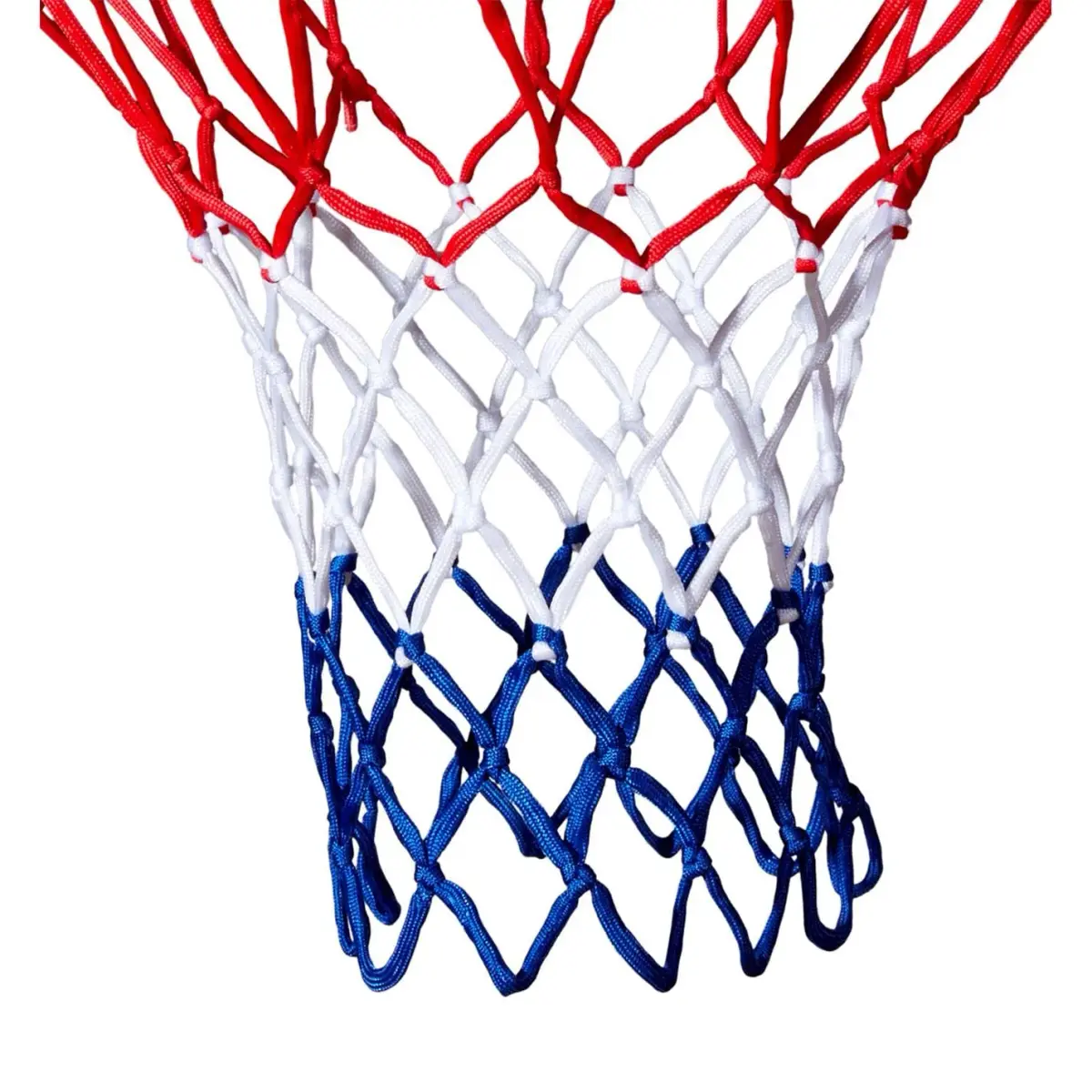 Wilson NBA DRV Recreational Basketball Net Red White and Blue | Official Size Nylon Net for Indoor Outdoor Courts - view 2